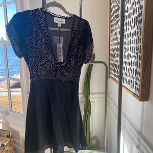 Cleobella XS beaded short dress